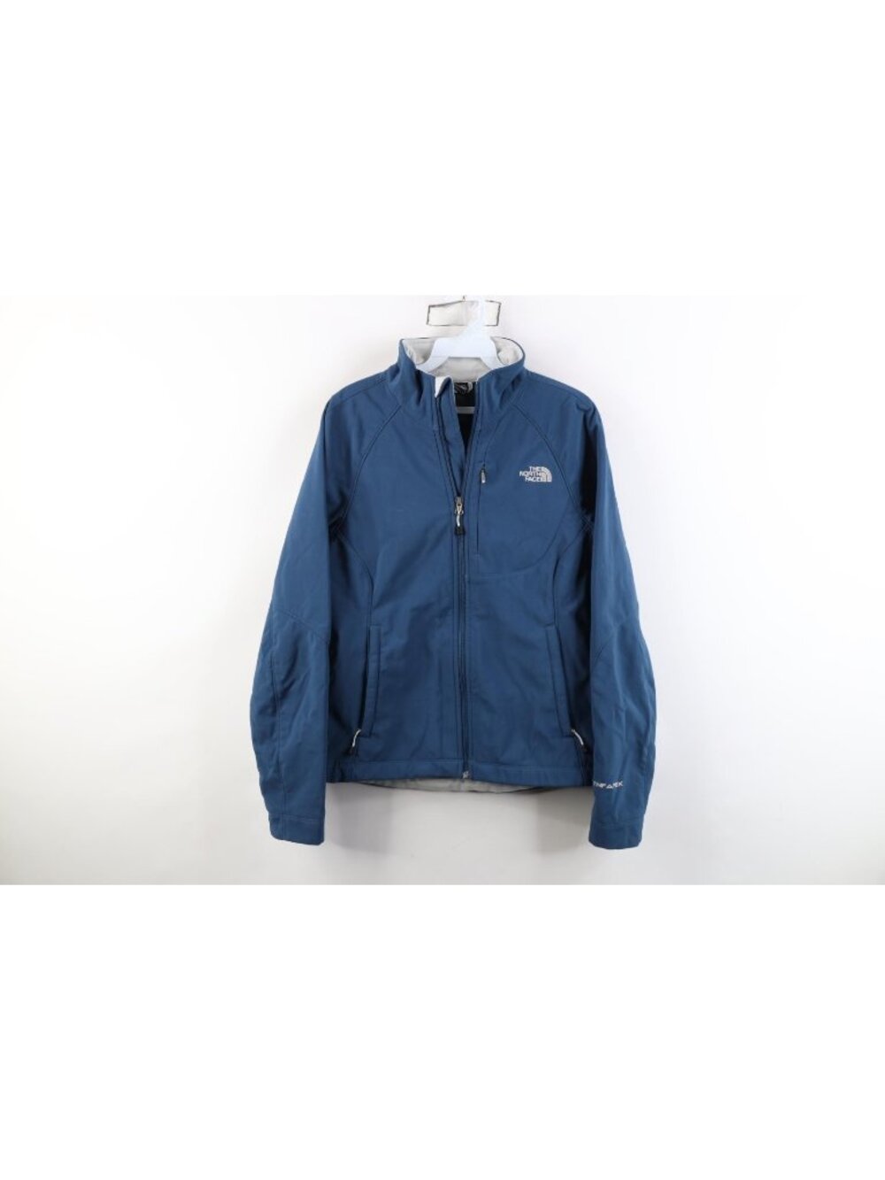 Vintage The North Face Womens Size Medium Apex Softshell Full Zip Jacket Blue